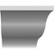 Ekena Millwork 4-in. W x 30-in. D x 38-in. H Funston Architectural Grade PVC Knee Brace BRCP04X30X38FST - alternate 2